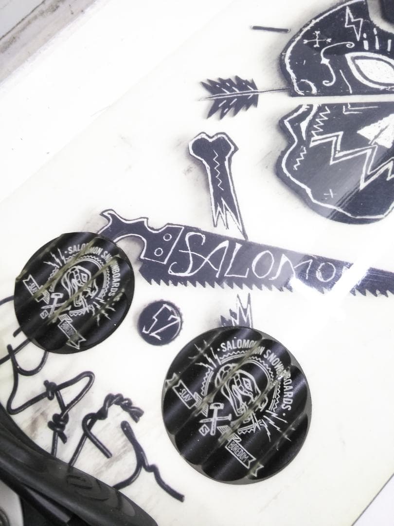 サロモン CRAFT152 FLUX PR MLサイズ スノーボード3点セット