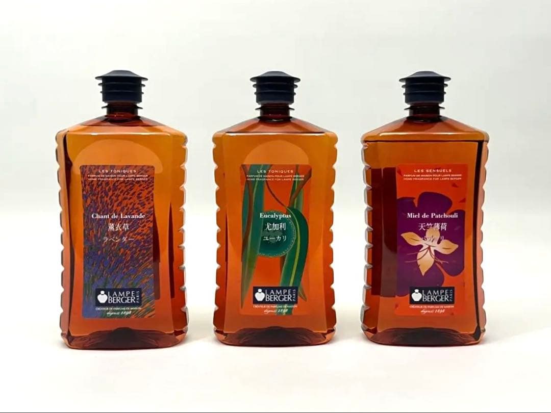 きっき★ランプベルジェ・オイル　ヌートレ　ラベンダー　ユーカリ　パチョリ