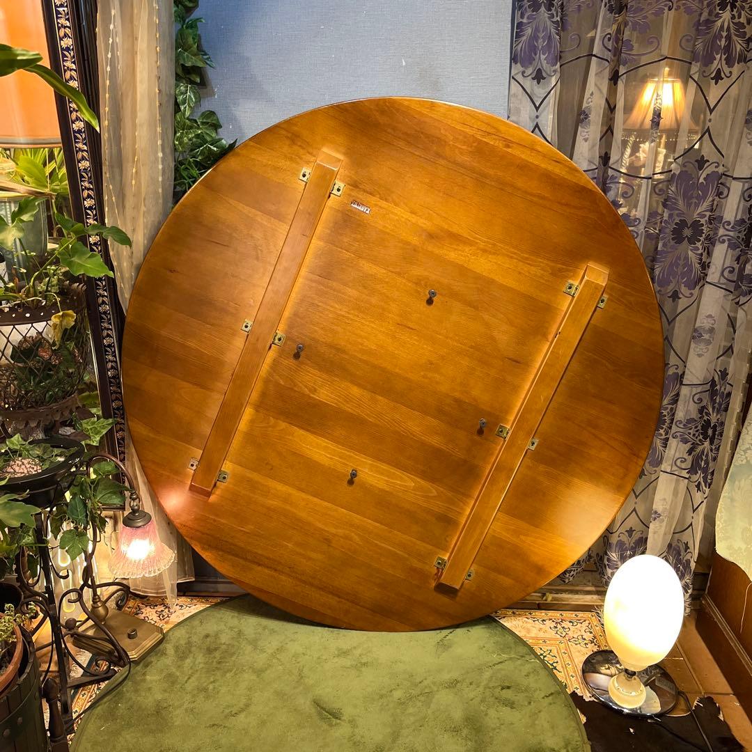 オールドヴィンテージ　柏木工 ブナ材　リビングダイニングテーブル