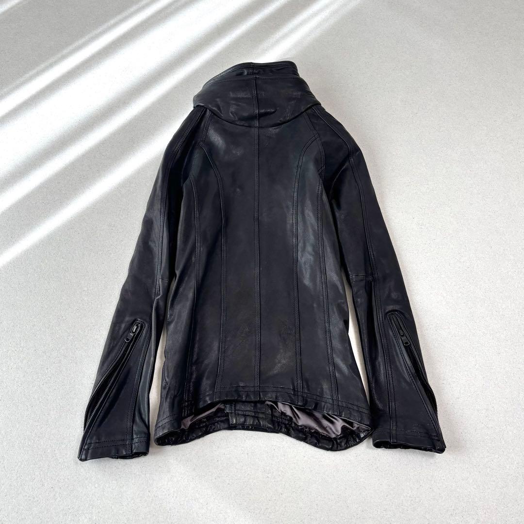 00s Y2K CIVARIZE leather jacket 変形 本革