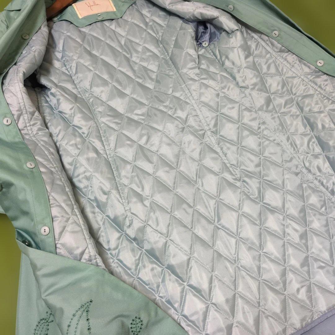 シビラ 刺繍 スプリングコート