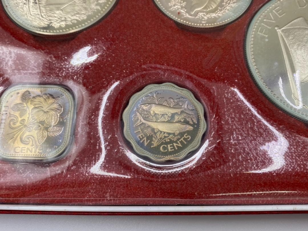 バハマ連邦 公式プルーフセット 1974年版