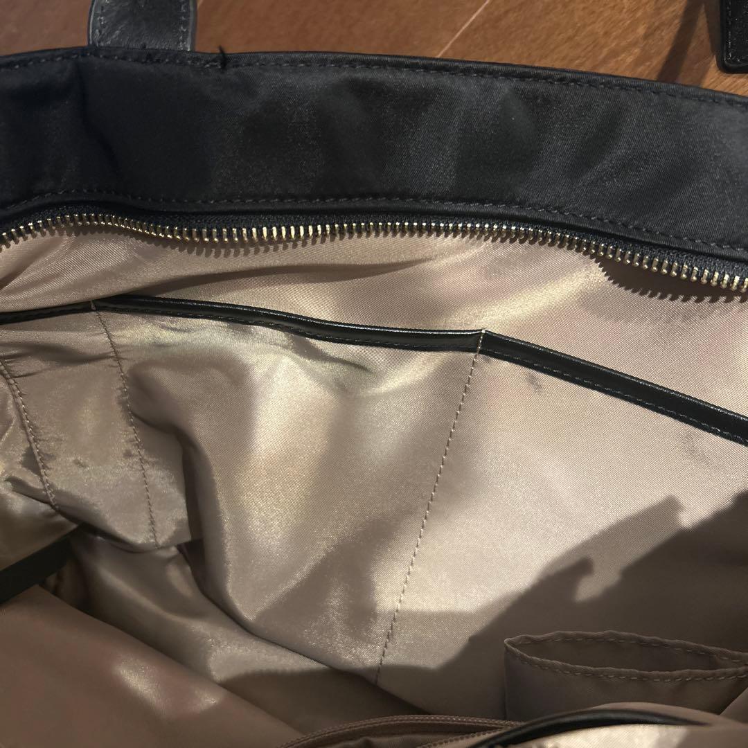 ★新品未使用★J.PRESS★ナイロントートバッグ★ブラック★A4サイズ★撥水