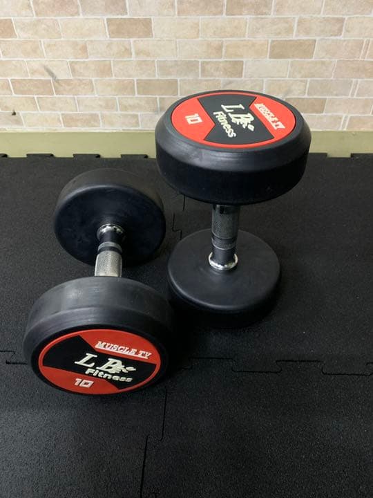 ラバーダンベル 55kg２個