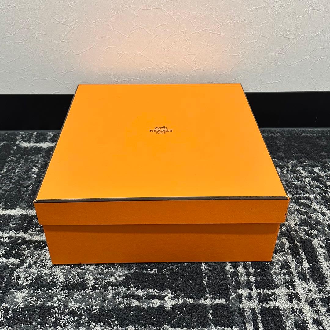 51　美品　HERMES　エルメス　オレンジ　空箱　ケリー25用