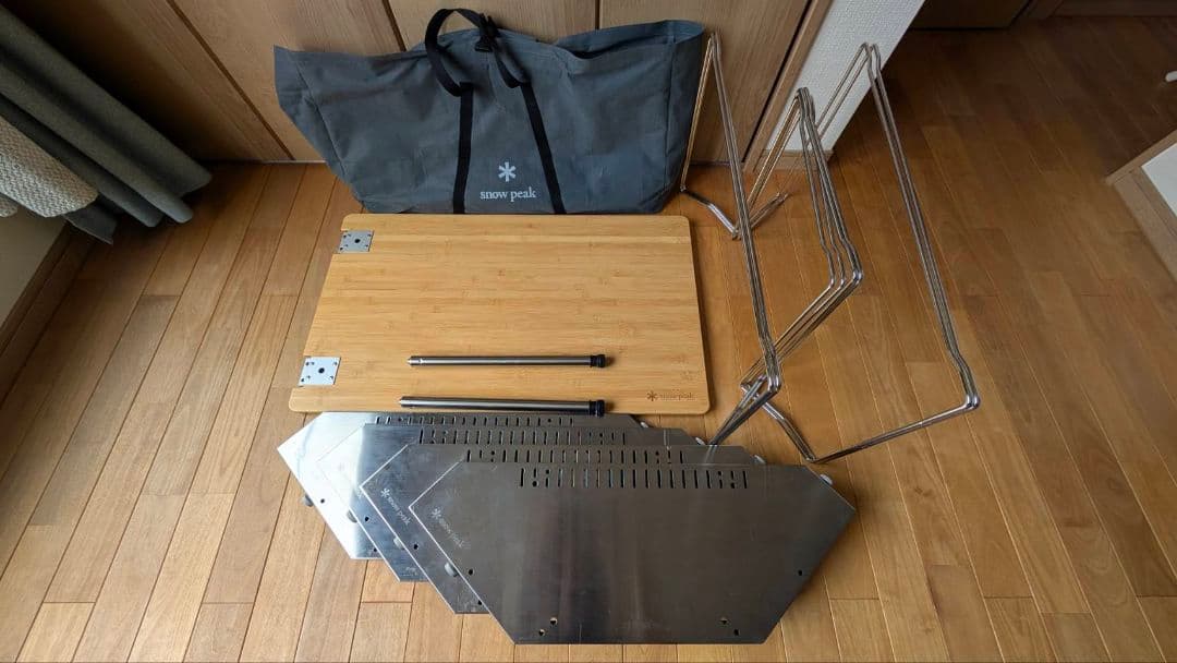 peak　ジカロテーブル他、ファミリーキャンプセット