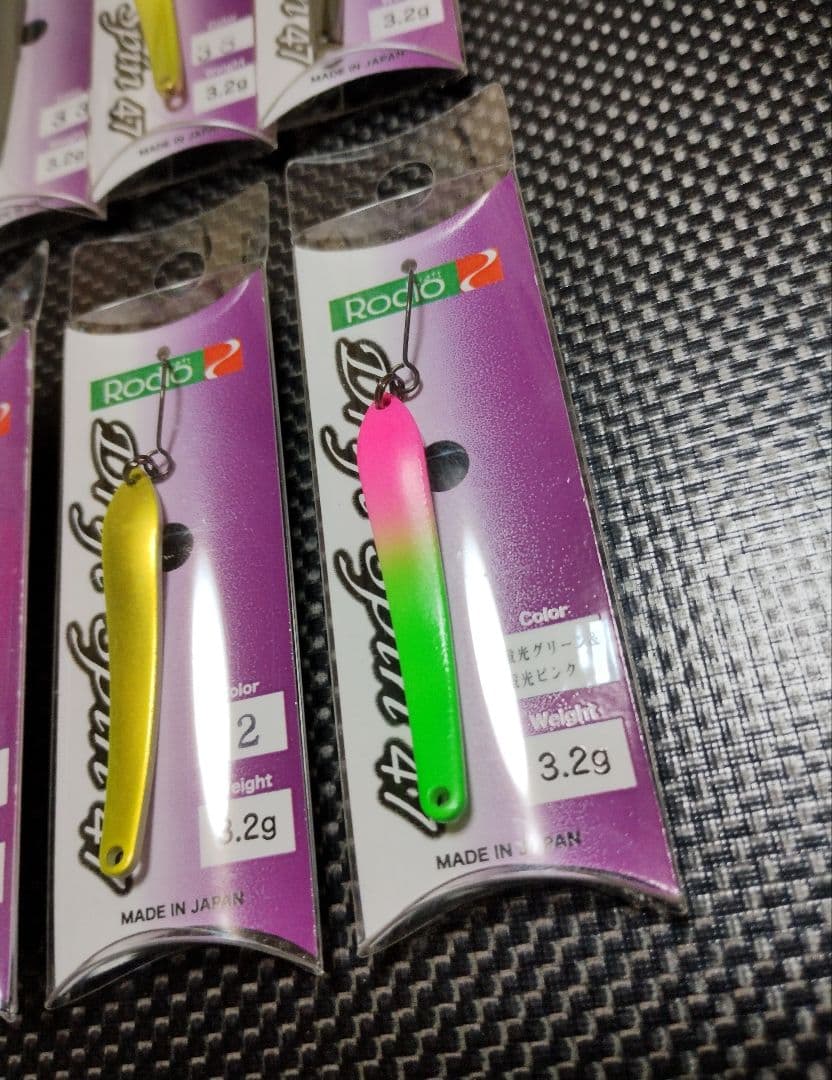 ロデオクラフト ドリフトスピン４７ｍｍ/３.２ｇスプーン再塗装品含む２７個セット