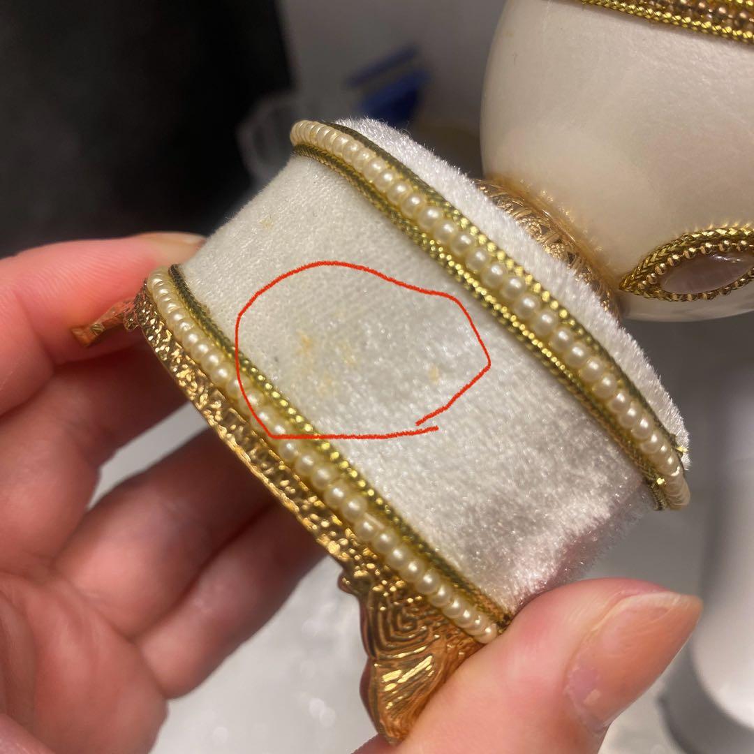 ディズニー　ミッキー エッグアートオルゴール　SANKYO