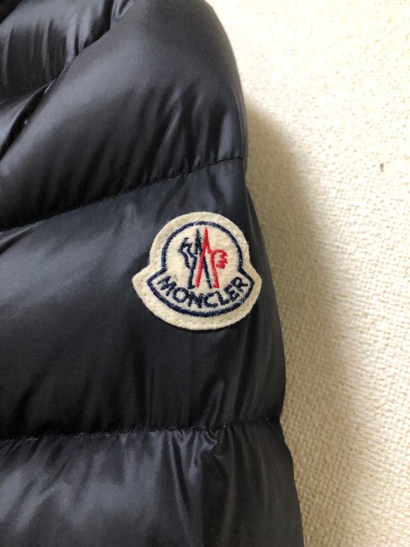 モンクレール　エルミンヌ BLACK 0 サイズ　フード欠品