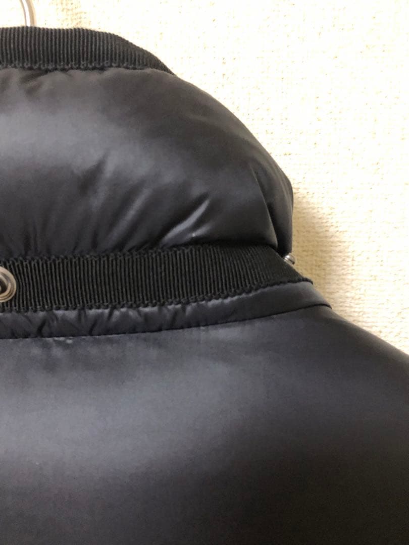 モンクレール　エルミンヌ BLACK 0 サイズ　フード欠品