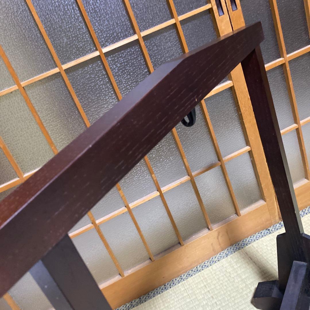 茶道具　②木枠　　※①銅羅とバチ（別売り） ①と②はセット販売です