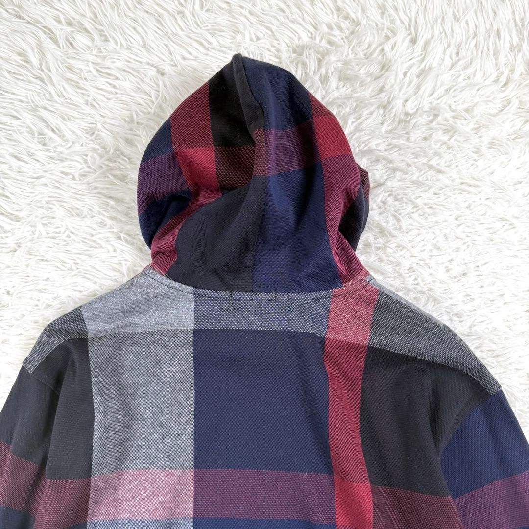 美品✨ ブラックレーベルクレストブリッジ パーカー CBチェック Lサイズ