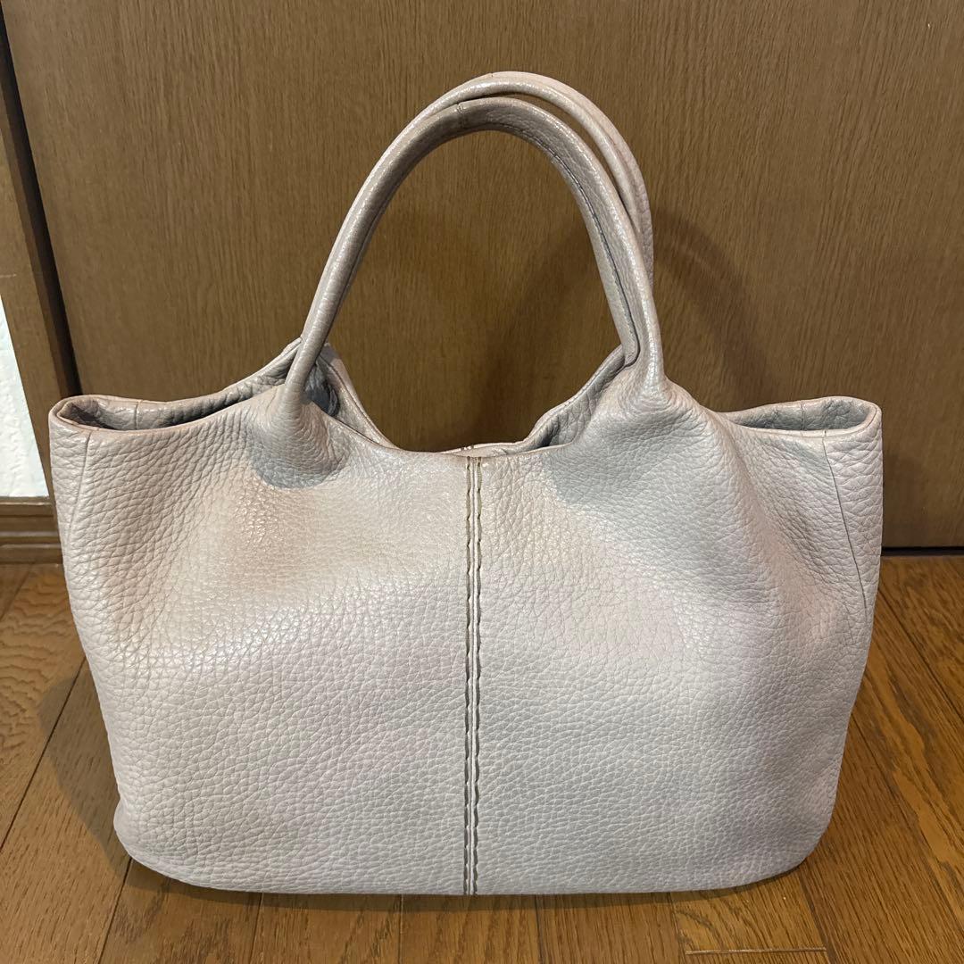 トッズトートバッグ　ベージュ美品正規品