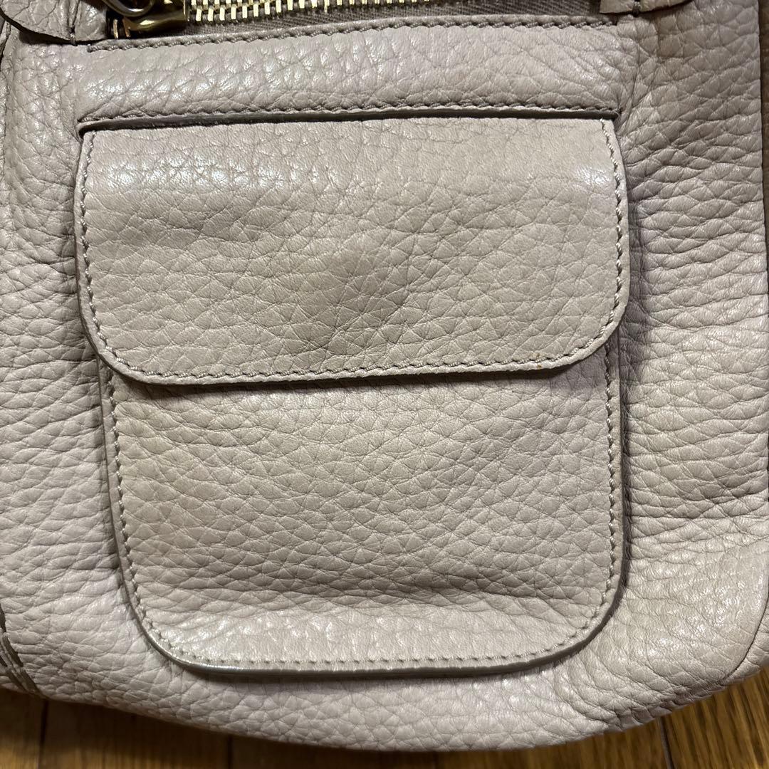 トッズトートバッグ　ベージュ美品正規品