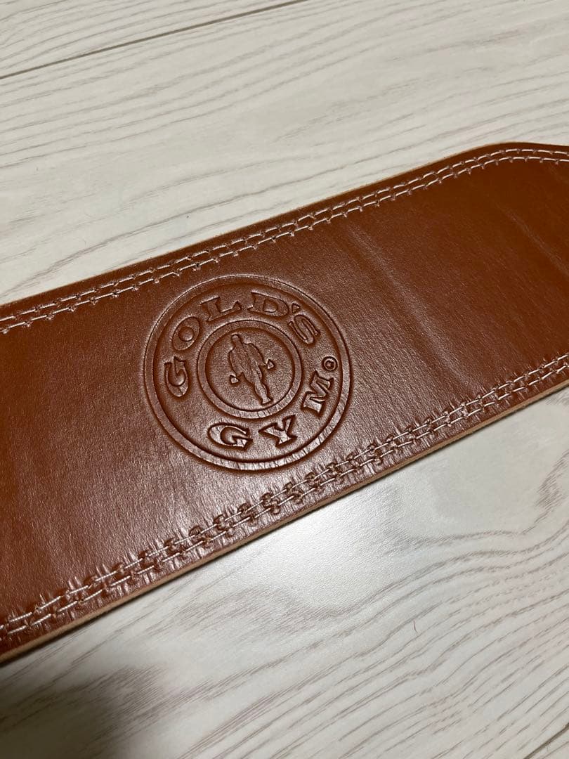 GOLD'S GYM プロレザーベルト sサイズ