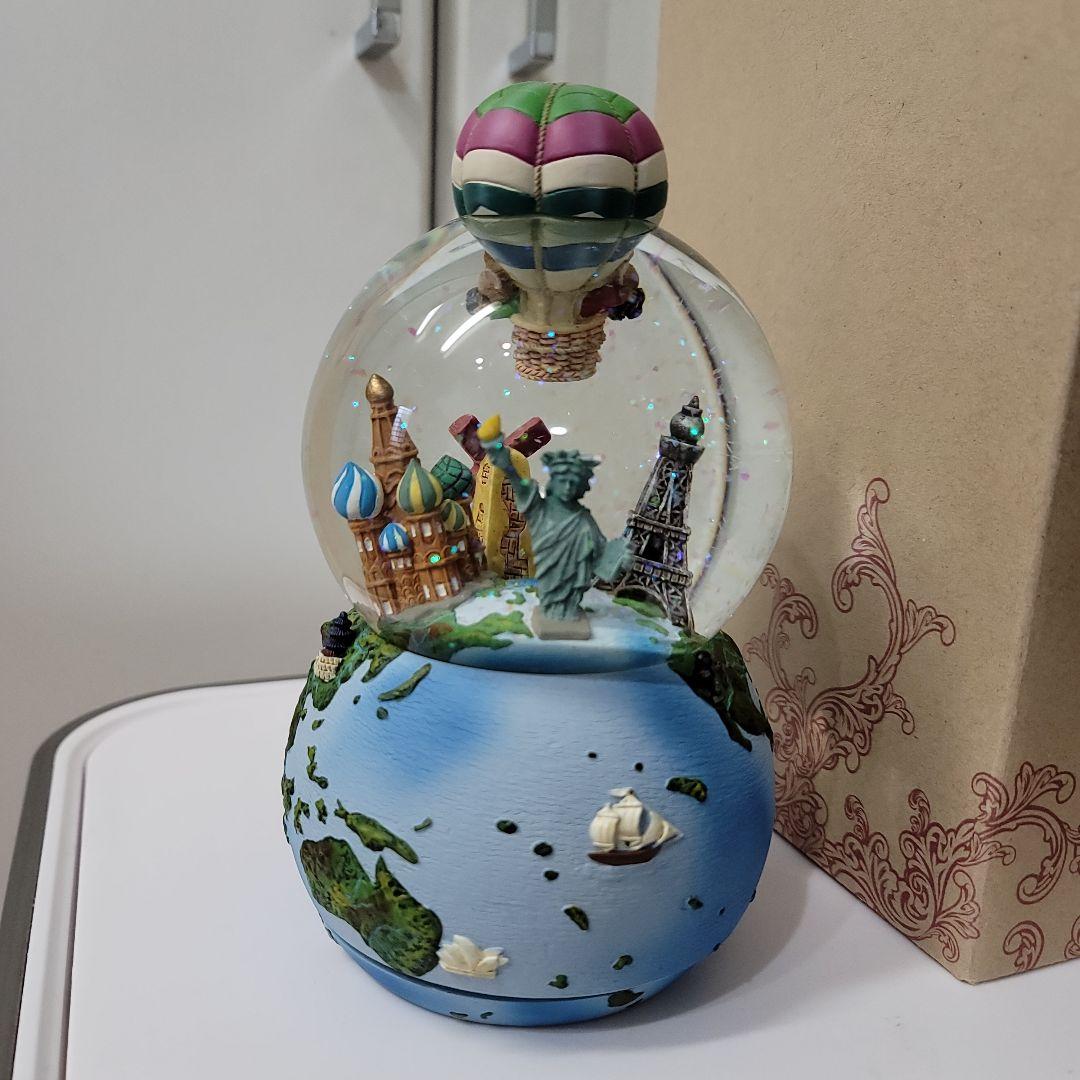 【新品未使用】JARLL スノードーム アメリカ　ニューヨーク 世界一周