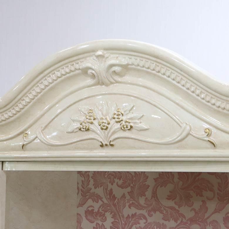 サルタレッリ アマルフィ ブックケース 本棚 完成品 アイボリー