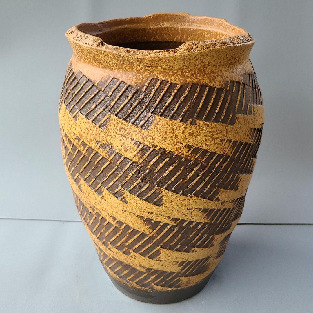 信楽焼 傘立て ファラオ 高さ４６cm