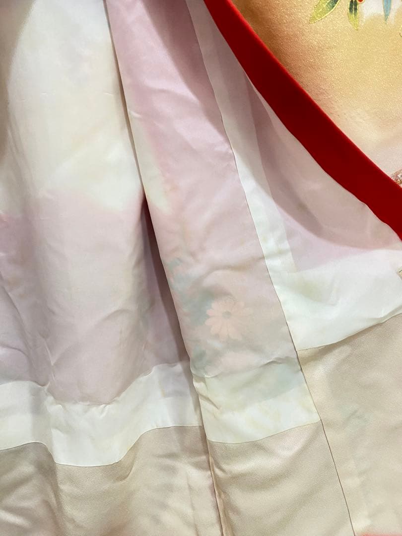 寿光織　女の子お宮参り　一つ身着物