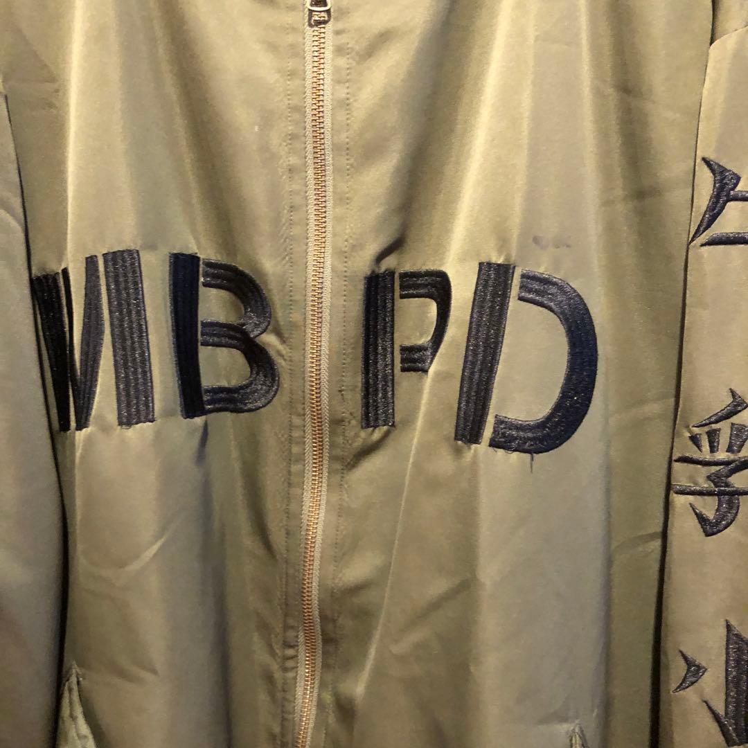 パンクドランカーズ✖️ミルクボーイコラボアイテム　MBPD スカジャン オリーブ色