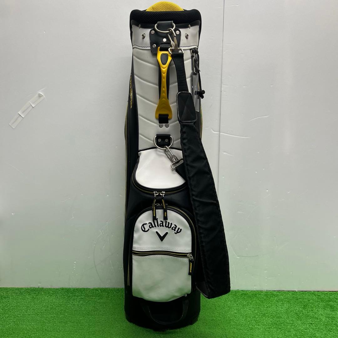 キャロウェイ Callaway キャディバッグ　8インチ　メンズ　ゴルフ　中古