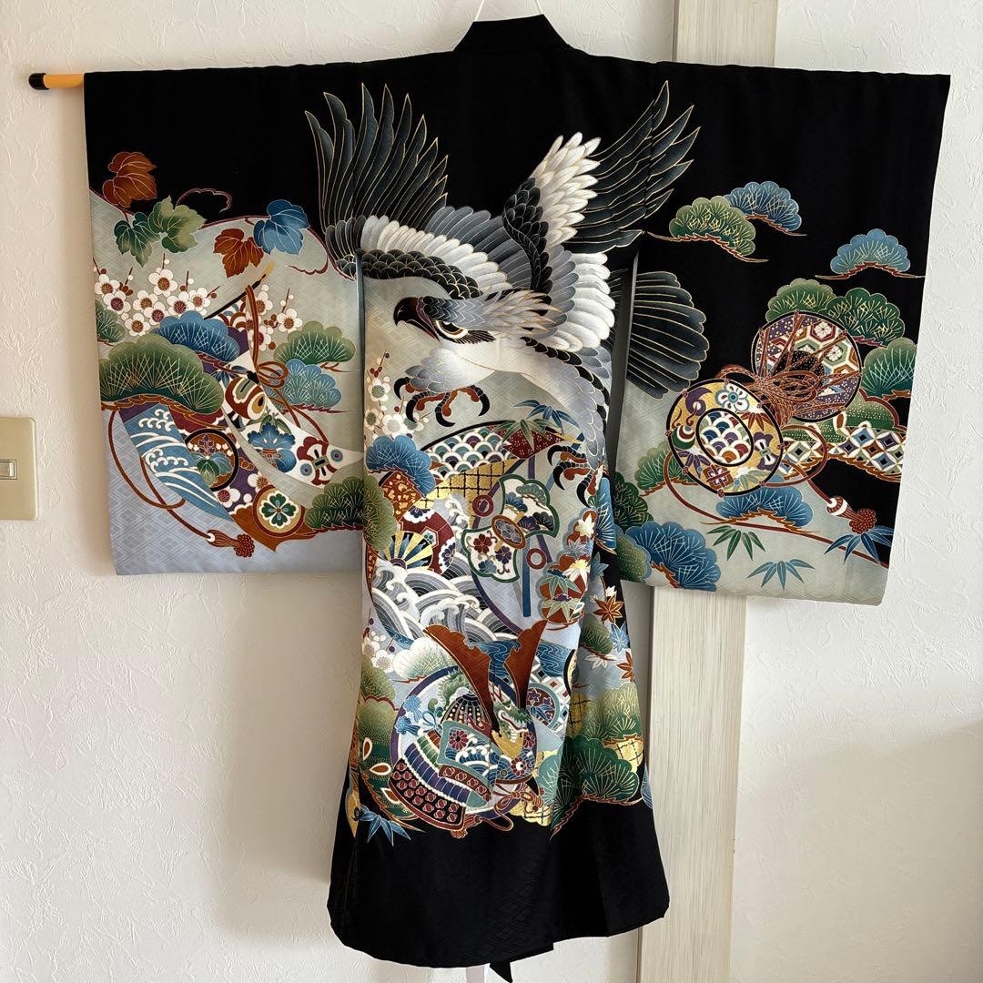 お宮参り　男の子　呉服のかつおか