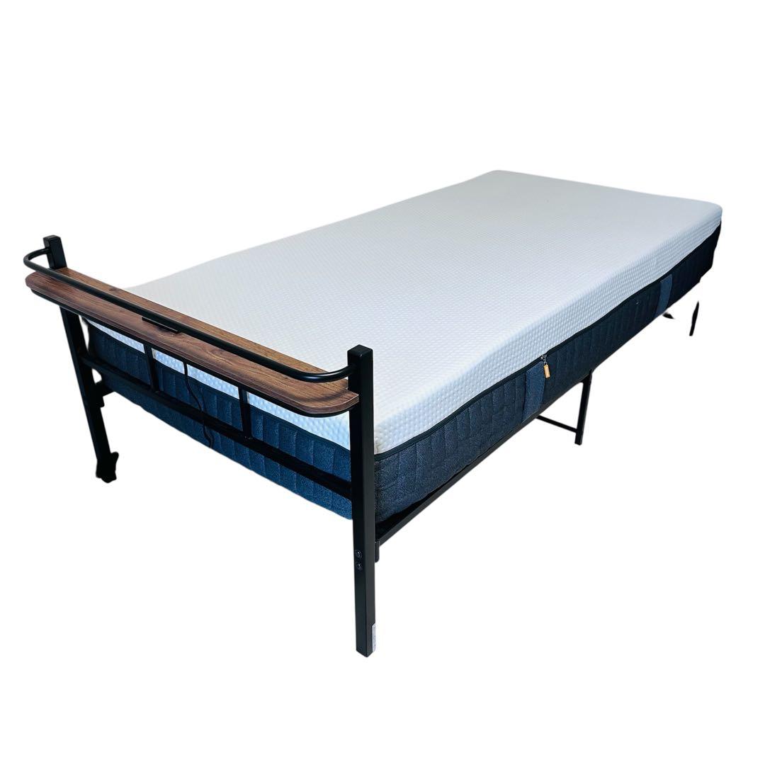 美品‼️エマ スリープ❤️エマ ハイブリッド V2❤️シングル❤️ベッドフレーム❤️セット