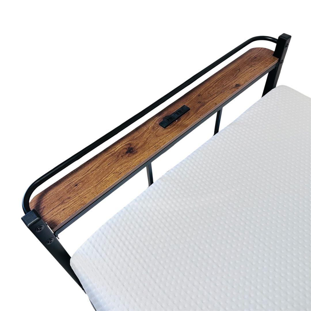 美品‼️エマ スリープ❤️エマ ハイブリッド V2❤️シングル❤️ベッドフレーム❤️セット