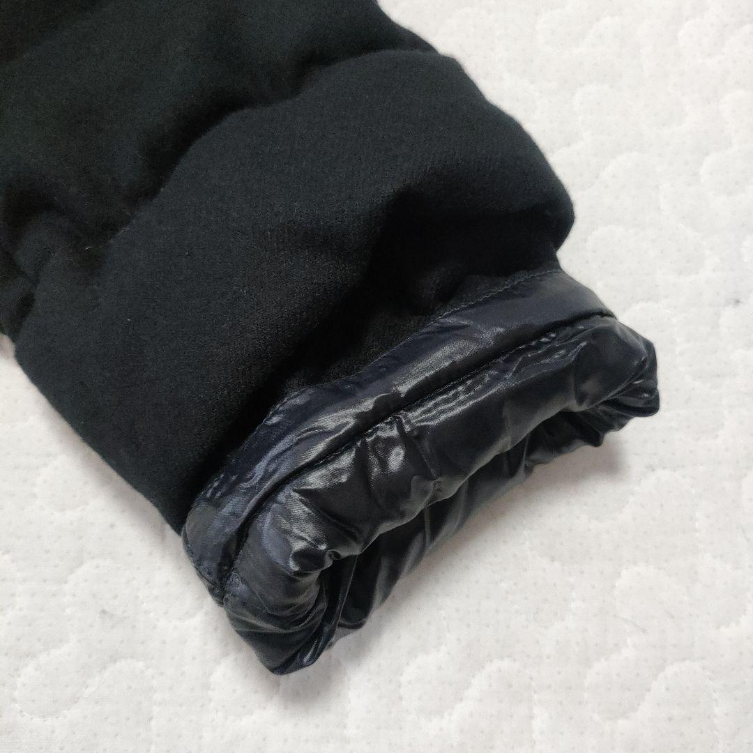 美品✨ヘルノ×ロロピアーナ　カシミヤ96％　ファーダウンコート　黒　46