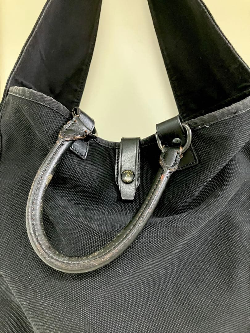 PORTER（ポーター）吉田カバン ブラックキャンバス2wayトートバッグ