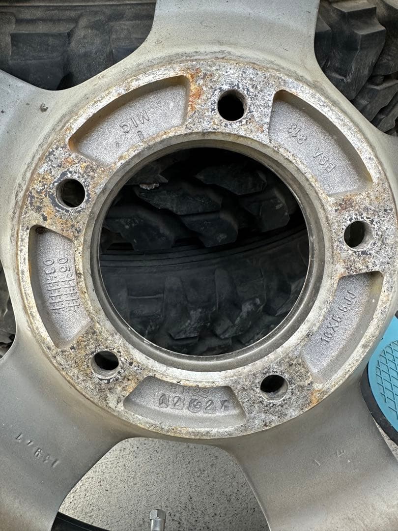 ジムニー　M/Tタイヤ・ホイルセット195R16C 国産