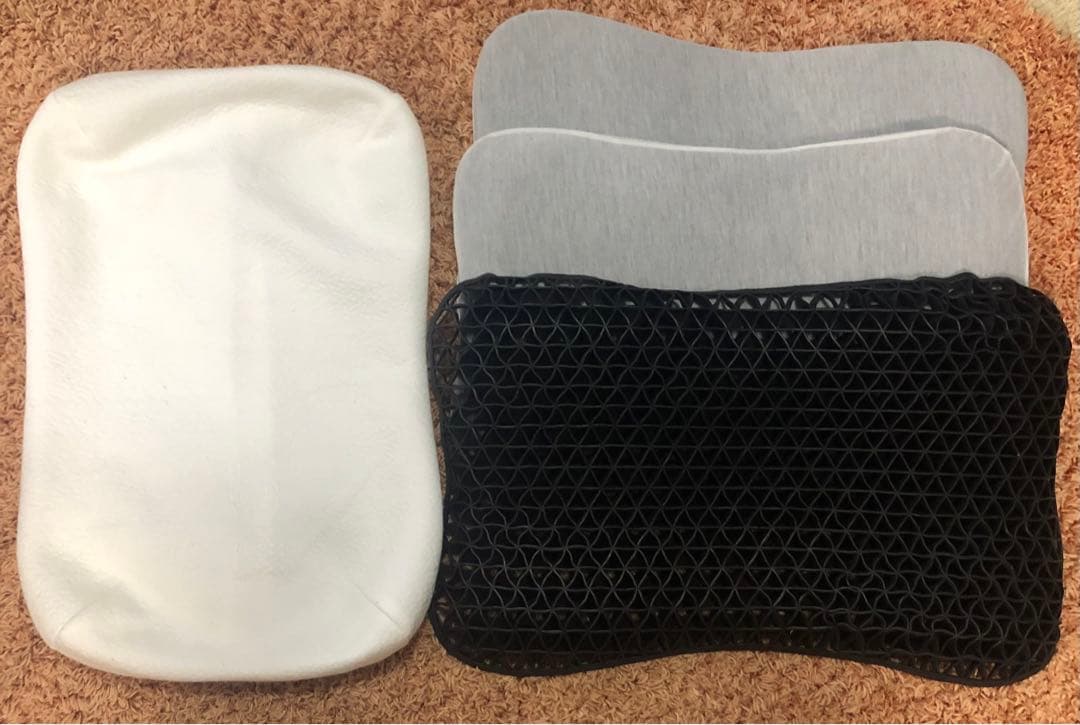 ひつじのいらない枕　旧ハイブリッド3層構造