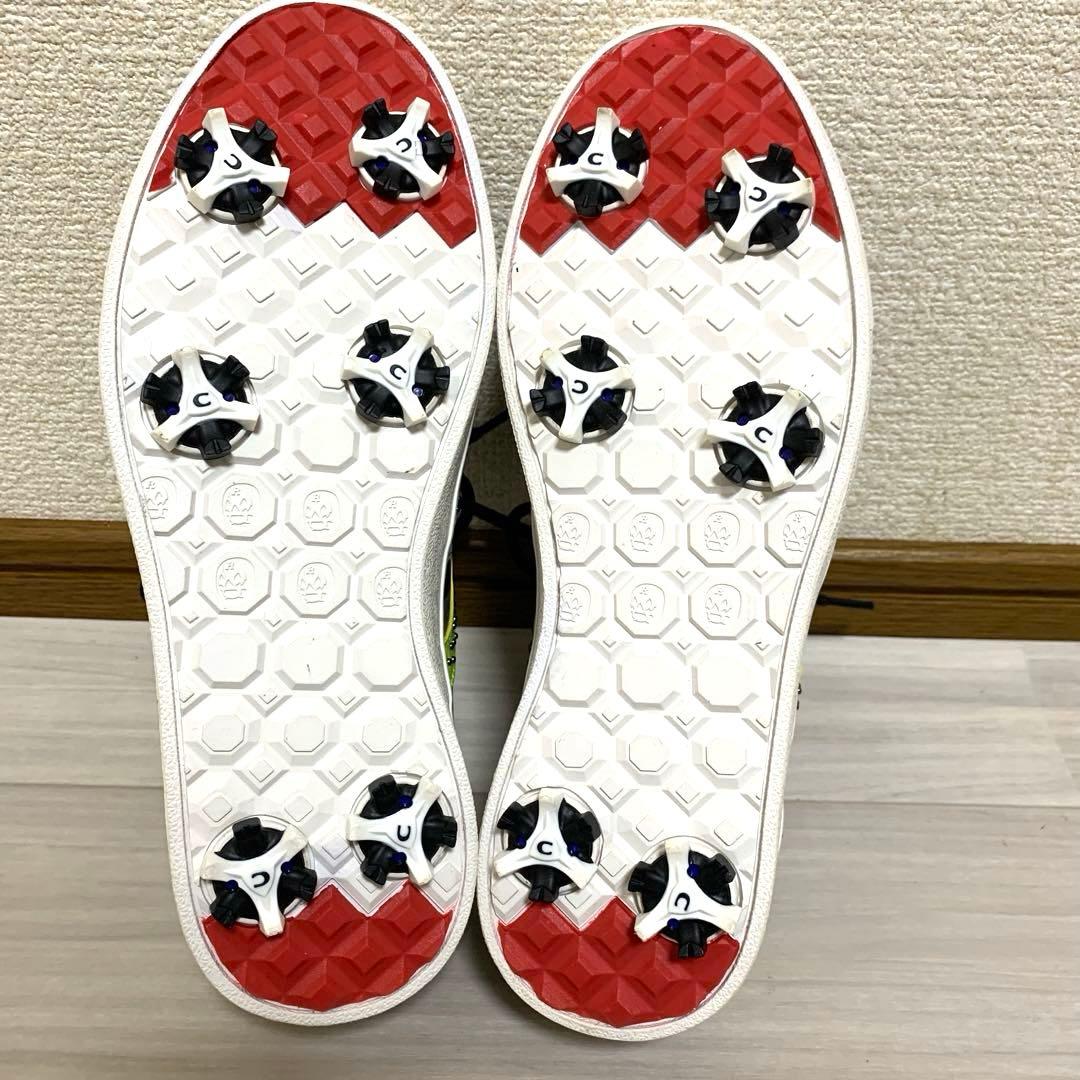 【未使用美品】RUSSELUNO ゴルフシューズ 24.0 スタッズカモフラ