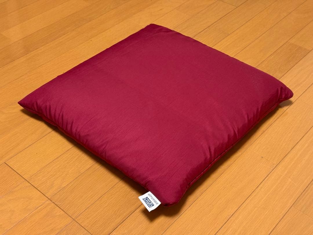 airweave 円座クッション ワインレッド