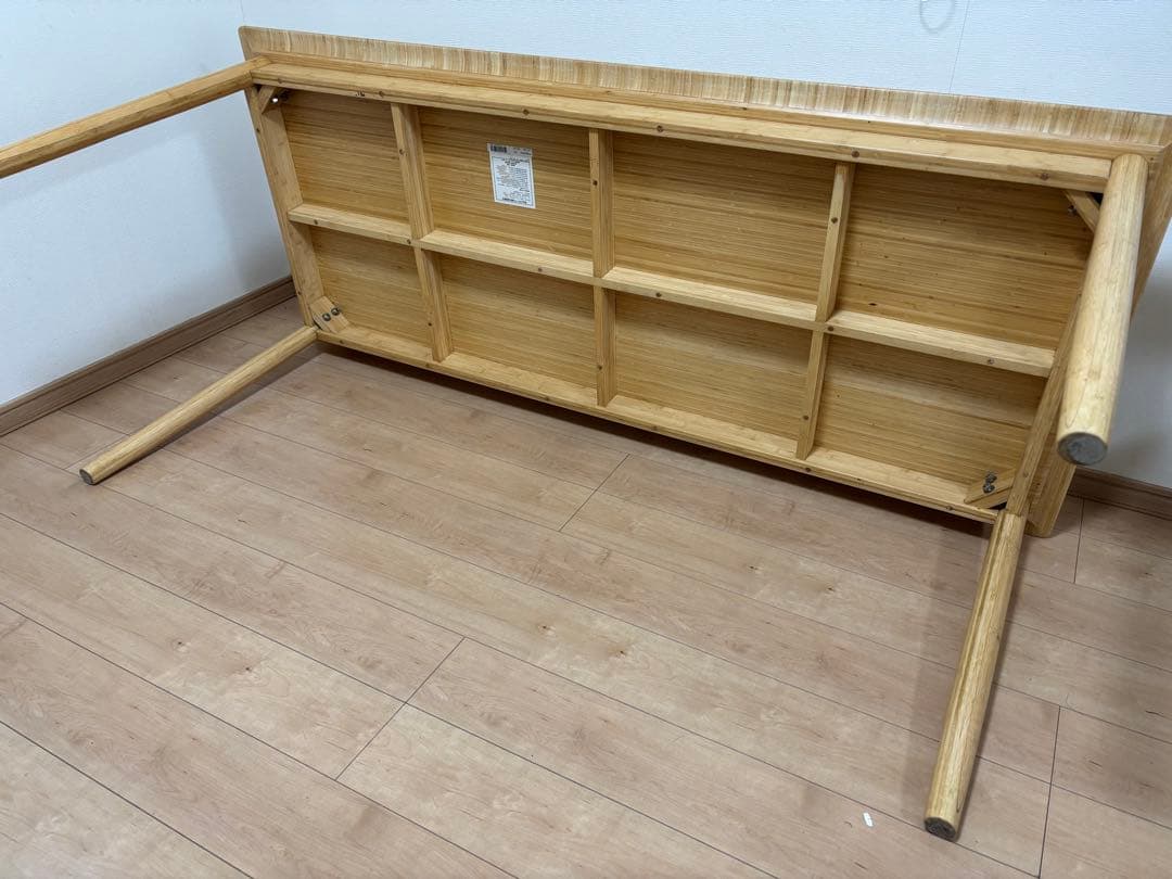 無印良品　竹　ダイニングテーブル