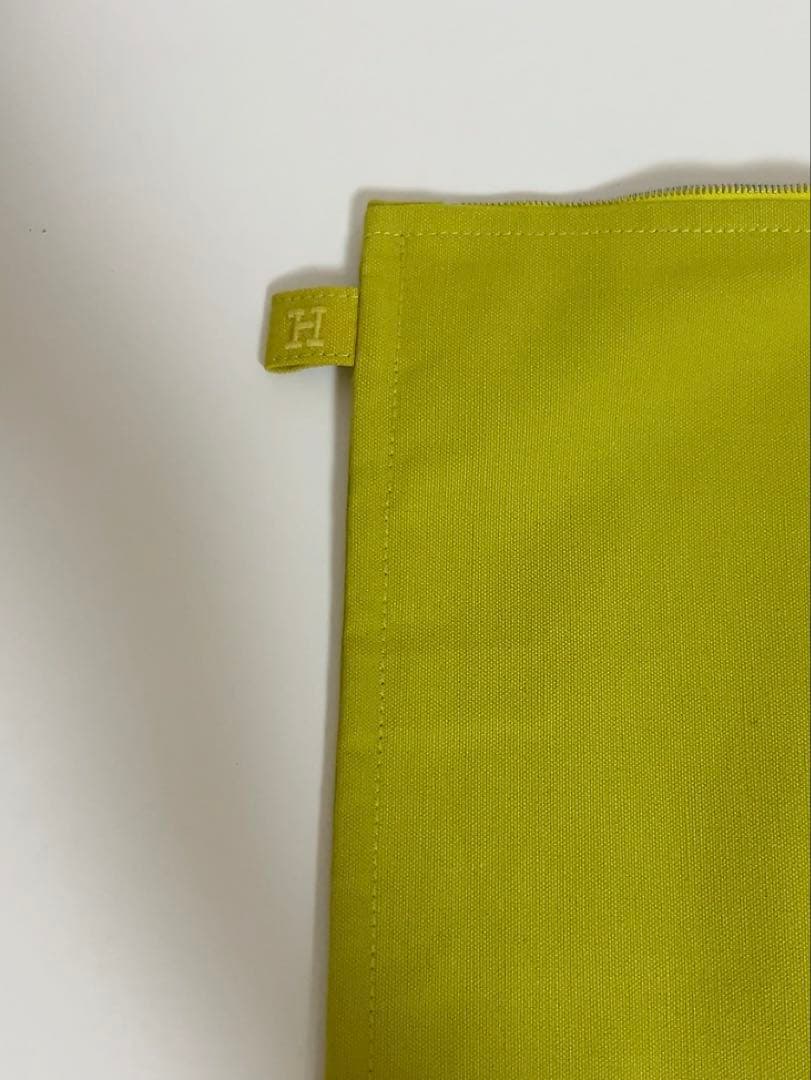 エルメス　HERMES バッグインバッグ　ポーチ　A4収納可　男女兼用