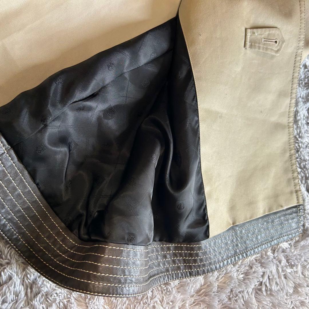 ブラックレーベル・クレストブリッジ　ダブルトレンチコート　Lサイズ