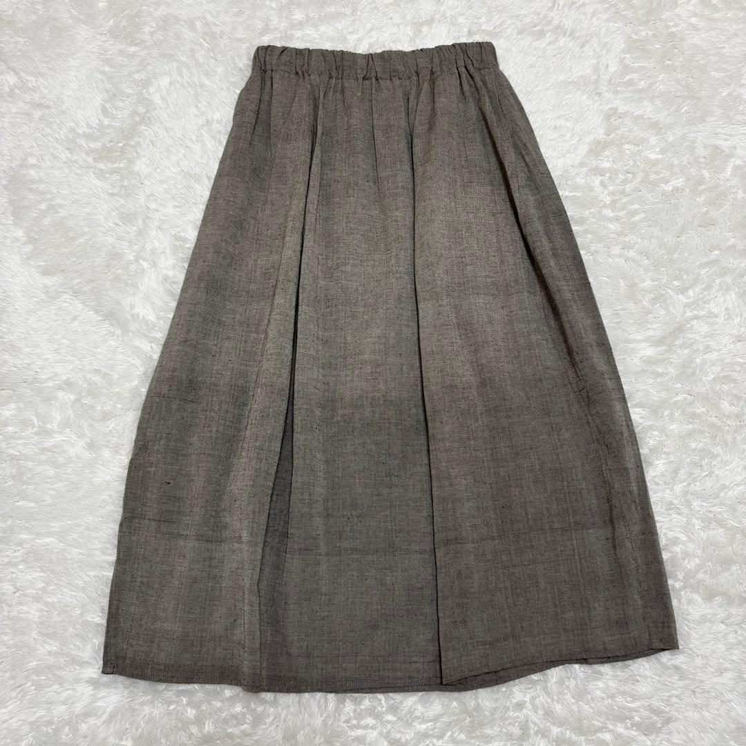 2025年　ヨーガンレール　コットン手織厚手のスカート バルーンスカート