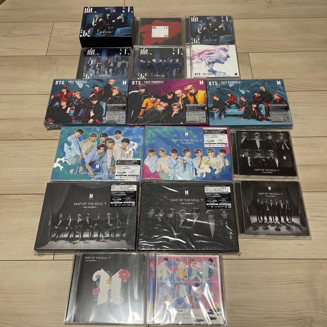 BTS　CD　シングル　アルバム　セット
