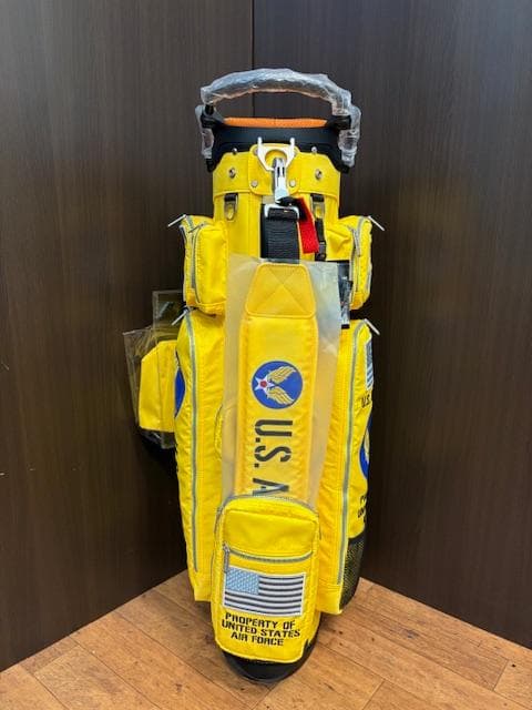 アーミーベース U.S. AIR FORSE スタンドキャディバッグ 新品