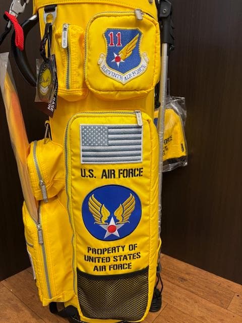 アーミーベース U.S. AIR FORSE スタンドキャディバッグ 新品