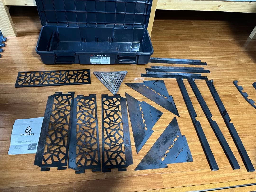 バーベキュー・調理用品 1/f SPACE KAGARI(KURO)