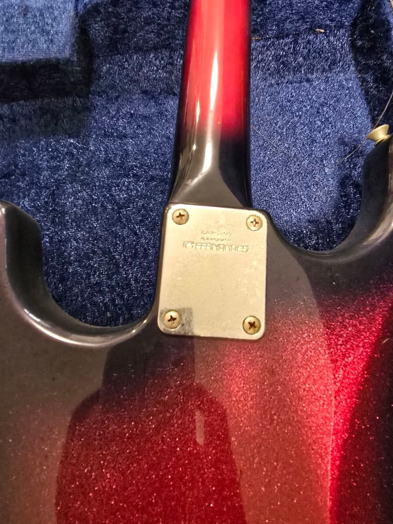 FERNANDES エレキギター グラデーションレッド
