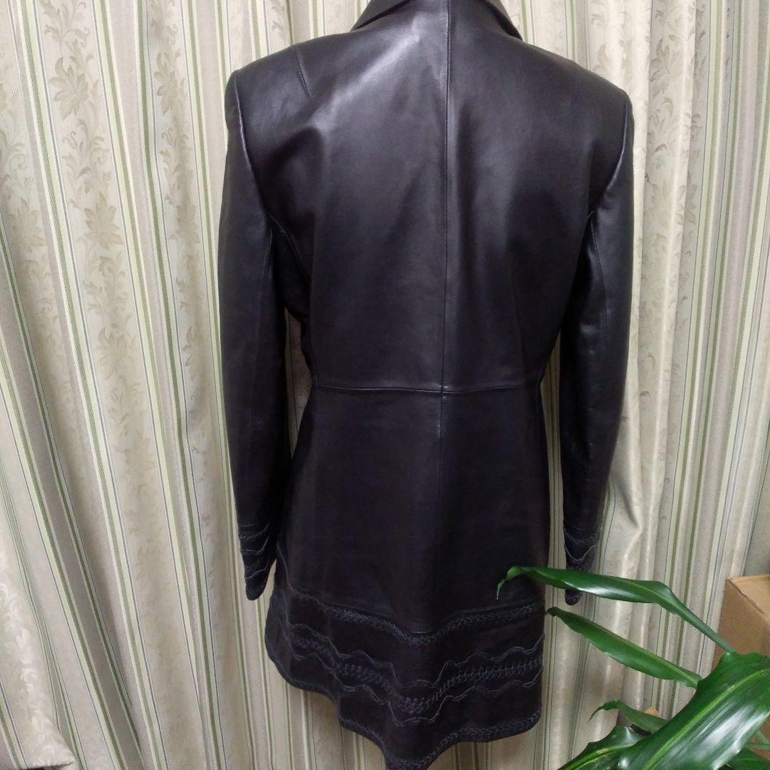 DANA PARIS(株)リマージュライカ装飾ステッチラムレザージャケット