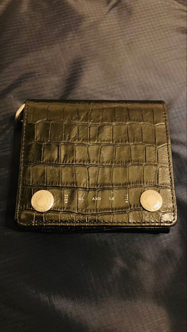 ゴ*君様 クライミー 本革 財布 クロコダイル型押し 未使用