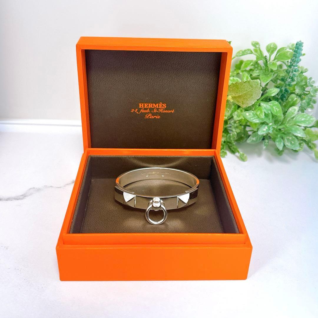 エルメス　コリエドシアン PM ブレスレット シルバー