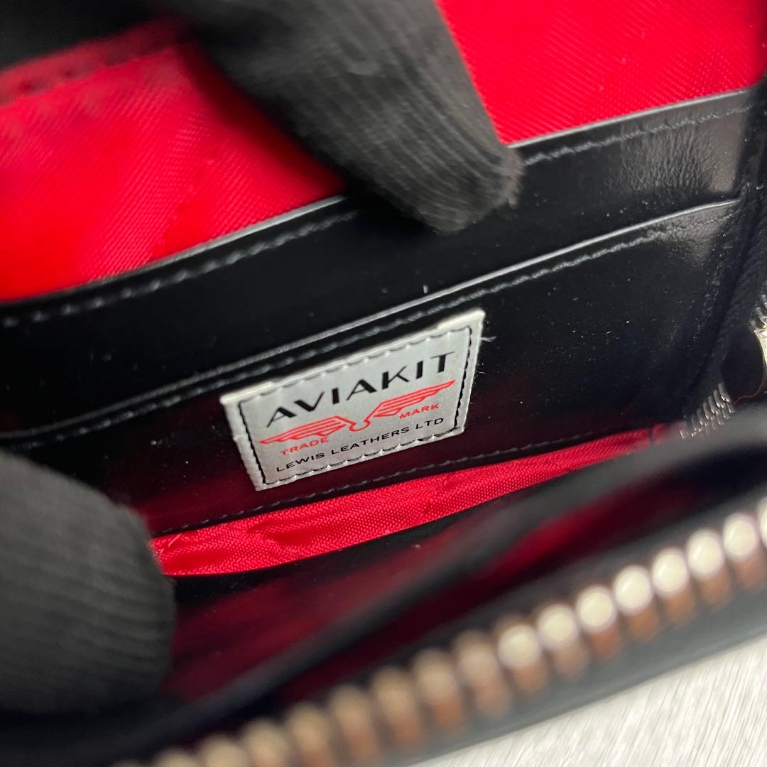 希少✨ PORTER × Lewis Leathers 折り財布 ブラック