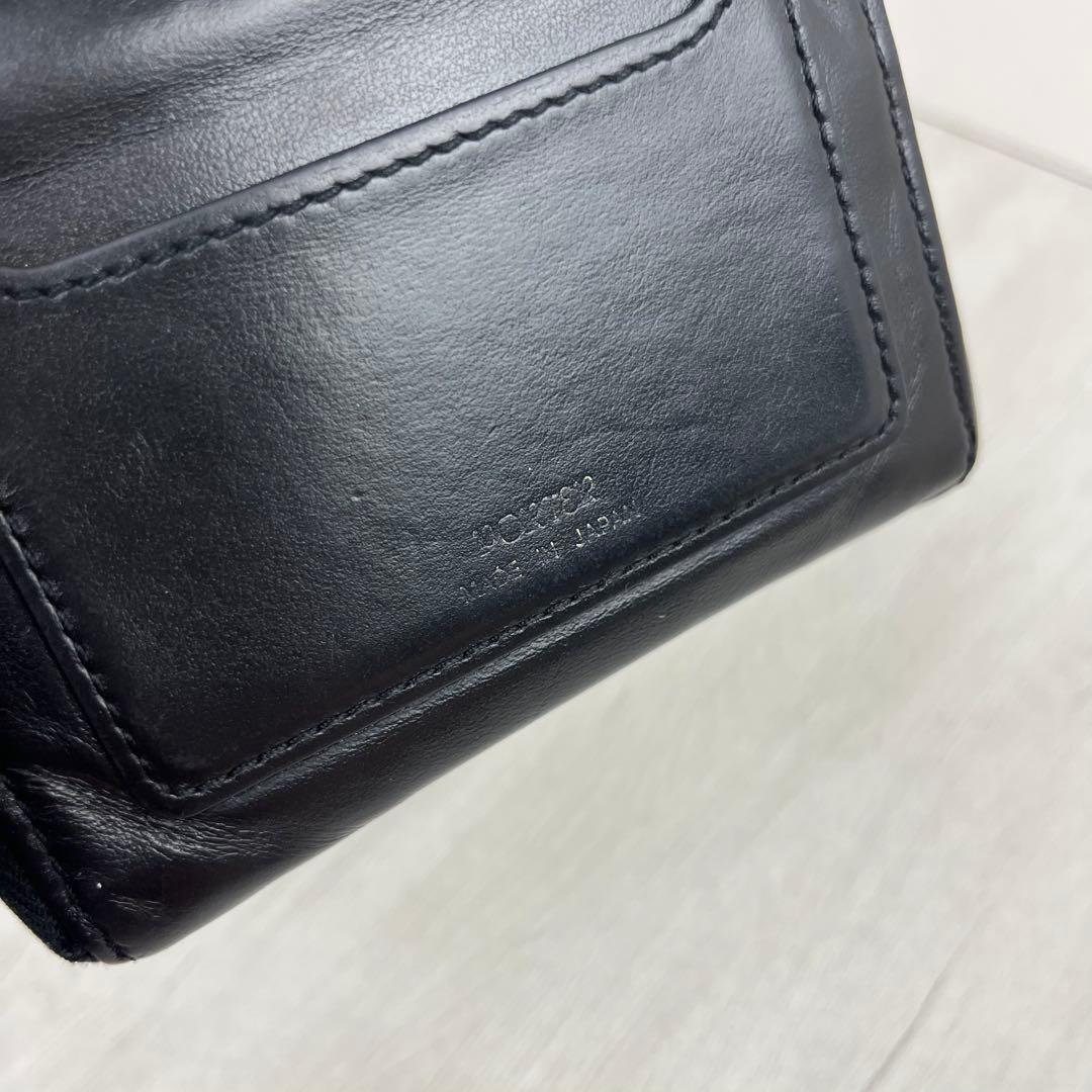 希少✨ PORTER × Lewis Leathers 折り財布 ブラック