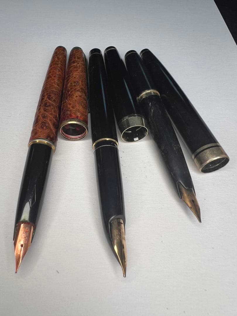 万年筆3本セット ペン先18k