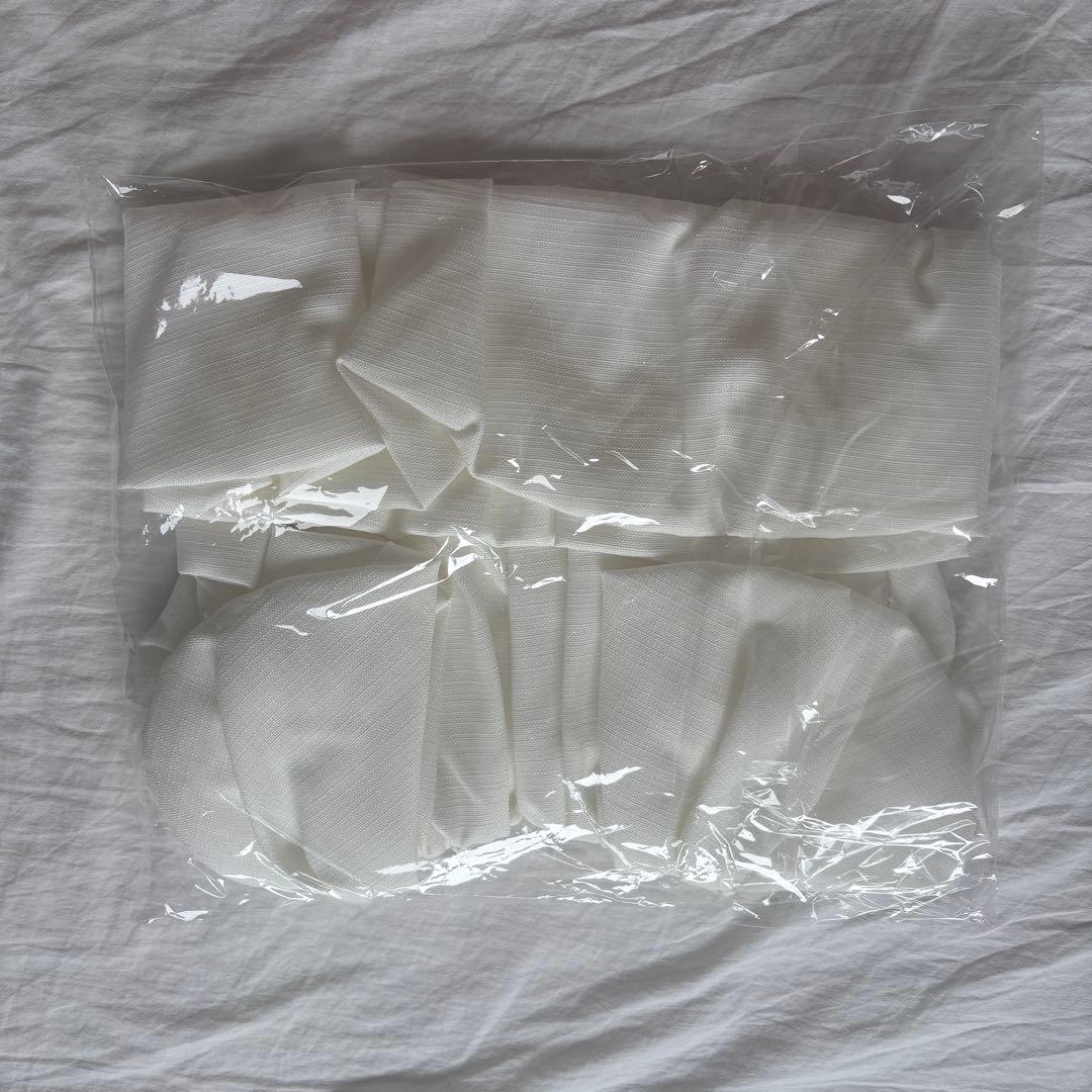 トップス acka drape volume tops white